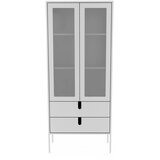 Tenzo bijela vitrina uno, širine 76 cm | shoptok.hr