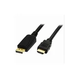 Kabl DP na HDMI crni 1.8m