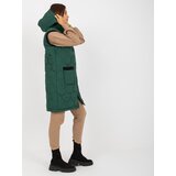 RUE PARIS Vest-AP-KZ-RP02.95P-dark green | Shoptok.si