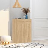 vidaXL Omara za čevlje sonoma hrast 60x35x84 cm iverna plošča, (20619843) | Shoptok.si