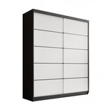 ADRK Klizni ormar Hannah 180 cm - CRNA-BIJELA | shoptok.hr