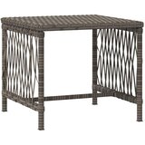  Ležaljka 3 pcs Siva i tamno siva 55 x 200 x 92 cm poliratan | shoptok.hr