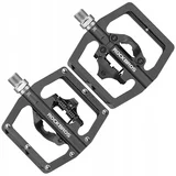 ROCKBROS komplet pedalov za kolesa iz aluminijeve zlitine črn, (22007184)