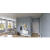Germania Bela stenska omarica v hrastovem dekorju 93x52x29 cm Libbiano – | Shoptok.si
