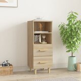  Komoda boja hrasta sonome 34,5x34x90 cm od konstruiranog drva | shoptok.hr