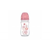 Canpol baby FLASICA SIROKI VRATANTIKOLIK 35217 EASY START - Newborn baby 240ML PINK (35217_pin) | ePonuda.com