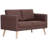Maison Chic kavč - Sofa - Kanape dvosed iz blaga rjave barve, (21726852) Cene