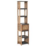 Tendance Kupaonski ormarić od akacije s 1 vratima 38,5x30x170cm mdf Cijene