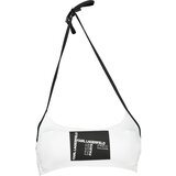 KARL LAGERFELD BEACHWEAR SWIMSUIT TOP WOMEN WHITE | ePonuda.com