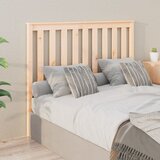 vidaXL Posteljno vzglavje 126x6x101 cm trdna borovina Cene