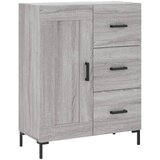  Visoka komoda siva sonome 69,5x34x180 cm od konstruiranog drva | shoptok.hr