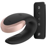 Satisfyer vibrator za parove - Double Love, crni | shoptok.hr