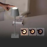  LED Prigušiva dodirna punjiva stona lampa LED/3W/5V 3000K srebrna | Eponuda.com