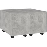  Stolić za kavu boja betona 60 x 60 x 38 cm konstruirano drvo | Eponuda.com