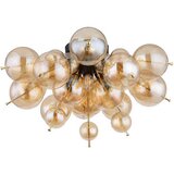 Globo Udo Stropna svjetiljka (25 W, Ø x V: 55 x 28 cm, Crna) | shoptok.hr