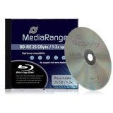 Mediarange 25GB BD-RE 2X 1/10/MR501 BLU-RAY RW DISK ( 525MRE10/Z ) Cene