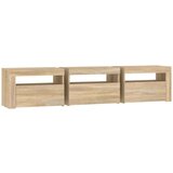 TV ormarić s LED svjetlima boja hrasta sonome 180 x 35 x 40 cm | shoptok.hr
