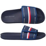 Tommy Hilfiger Maxi Velcro Pool Slide Tamno plava | shoptok.hr
