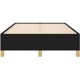  Za krevet crni 120 x 200 cm od tkanine | shoptok.hr