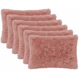  Presvlaka za jastuk 6 pcs HEERLEN Ružičasta 40 x 60 cm PV flis - Ružičasta 40 x 60 cm 6 | shoptok.hr