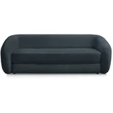 Tamno plava sklopiva sofa od šenila 228 cm Neyo –