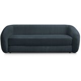 Bobochic Paris Temno modra raztegljiva sedežna garnitura iz šenilje 228 cm Neyo – | Shoptok.si