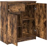  Komoda s ladicama dimljenog hrasta 71x35x84cm konstruirano drvo | shoptok.hr