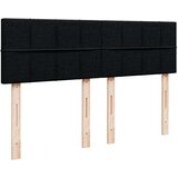  Krevet s oprugama i madracem crni 160x200 cm od tkanine | shoptok.hr