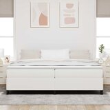  Krevet s opruga kutije Krem 200 x 200 cm Kordura tekstil | shoptok.hr
