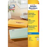 Avery Zweckform Transparentne etikete za pisma 45,7 x 21,2 mm | Shoptok.si