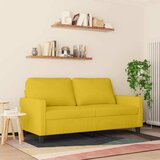  Dvosjed žuti 140 cm baršunasti | shoptok.hr