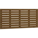 Zidno uzglavlje boja meda 126x3x63 cm masivna borovina | shoptok.hr