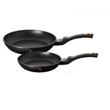 Shumee set 2 granitnih ponev 22/26CM berlinger haus črna roza BH-1644-NF, (21237696) Cene