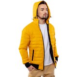 Glano Man Quilted Jacket - yellow | Shoptok.si