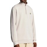 Lyle & Scott muški duks Loopback Quarter Zip, Krem cene