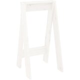  Stolci 2 kom bijeli 40 x 40 x 75 cm od masivne borovine | shoptok.hr