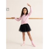 Sinsay Crewneck majica s viskozom i ukrasnim drapiranjem sprijeda Active Cijene