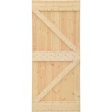  Klizna vrata s priborom za montažu 80 x 210 cm masivna borovina | shoptok.hr