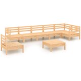  Vrtna sedežna garnitura 8-delna trdna borovina, (20675654) | Shoptok.si