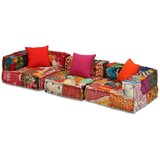  Modularni tabure za 3 osobe od tkanine s patchworkom | shoptok.hr