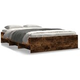 vidaXL okvir za krevet boja hrasta 140x190 cm konstruirano drvo | shoptok.hr
