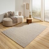 Linea Natura ROČNO TKANA PREPROGA 70/140 cm tkano rjavosiva | Shoptok.si