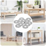  Podlošci 12 pcs Srebrno 12 x 12 x 1,2 cm Željezo | shoptok.hr