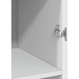  Visoka komoda bijela 70 x 42,5 x 185 cm od konstruiranog drva | shoptok.hr