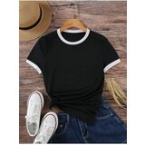 Know Unisex Black Combed Cotton Interlock T-Shirt cene