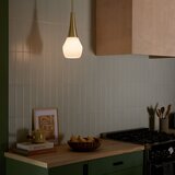  Kichler KL-DEELA-P-CPZ - Luster na šipci DEELA 1xE27/60W/230V prečnik 17,8 cm mesing | Eponuda.com