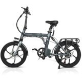 Cmacewheel Zložljivo električno kolo EM20, 350W 36V 12Ah, 20", sivo, (21960268) Cene