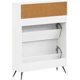  Ormar za cipele BREDA 78 x 24 x 103 cm Konstruirano drvo Bijela | shoptok.hr