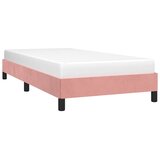  Okvir za krevet ružičasti 90x190 cm baršunasti | shoptok.hr