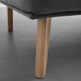 Bessagi Home zofa s posteljno funkcijo alva, temno siva | Shoptok.si